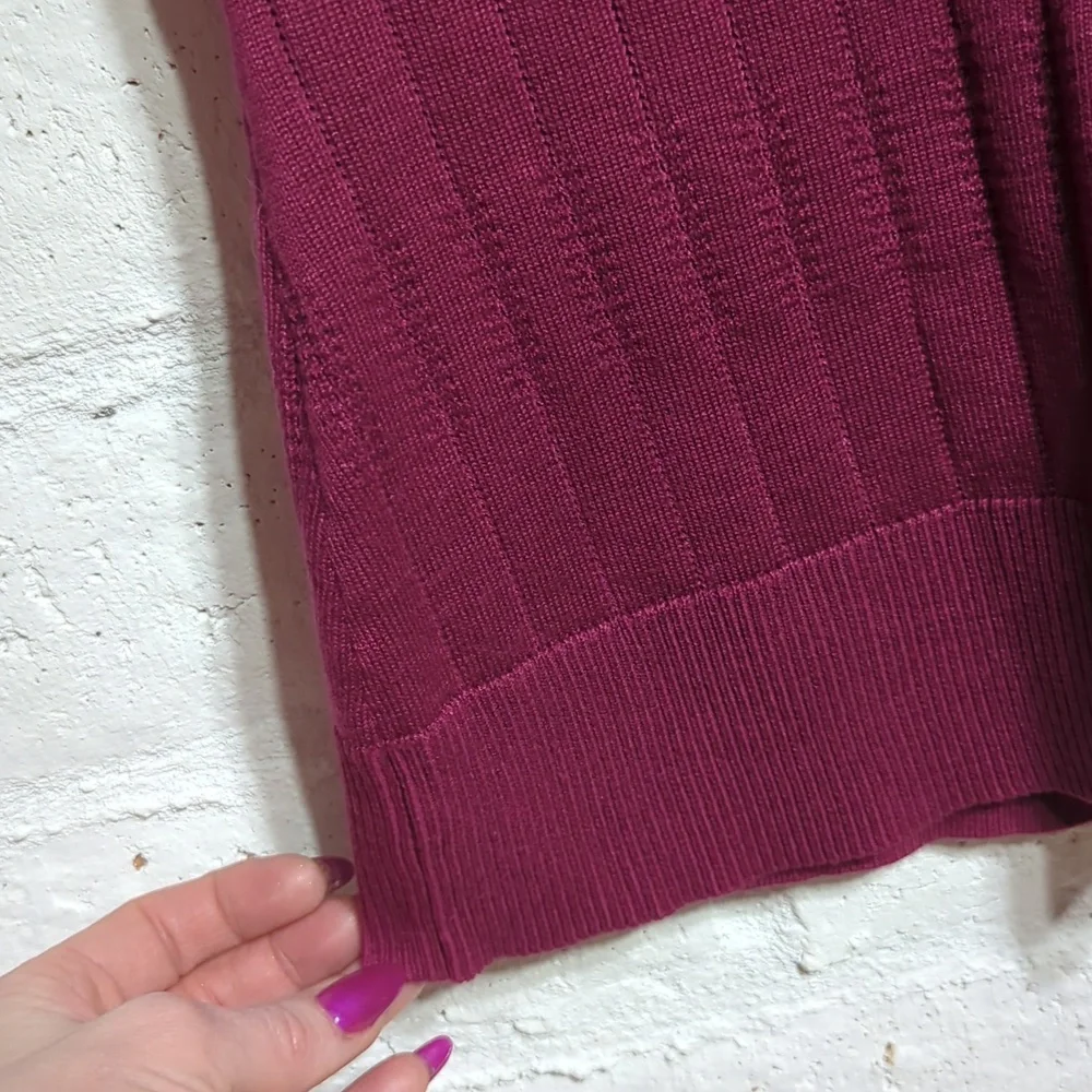 Pink Knit Sweater Top - Picture 5 of 7